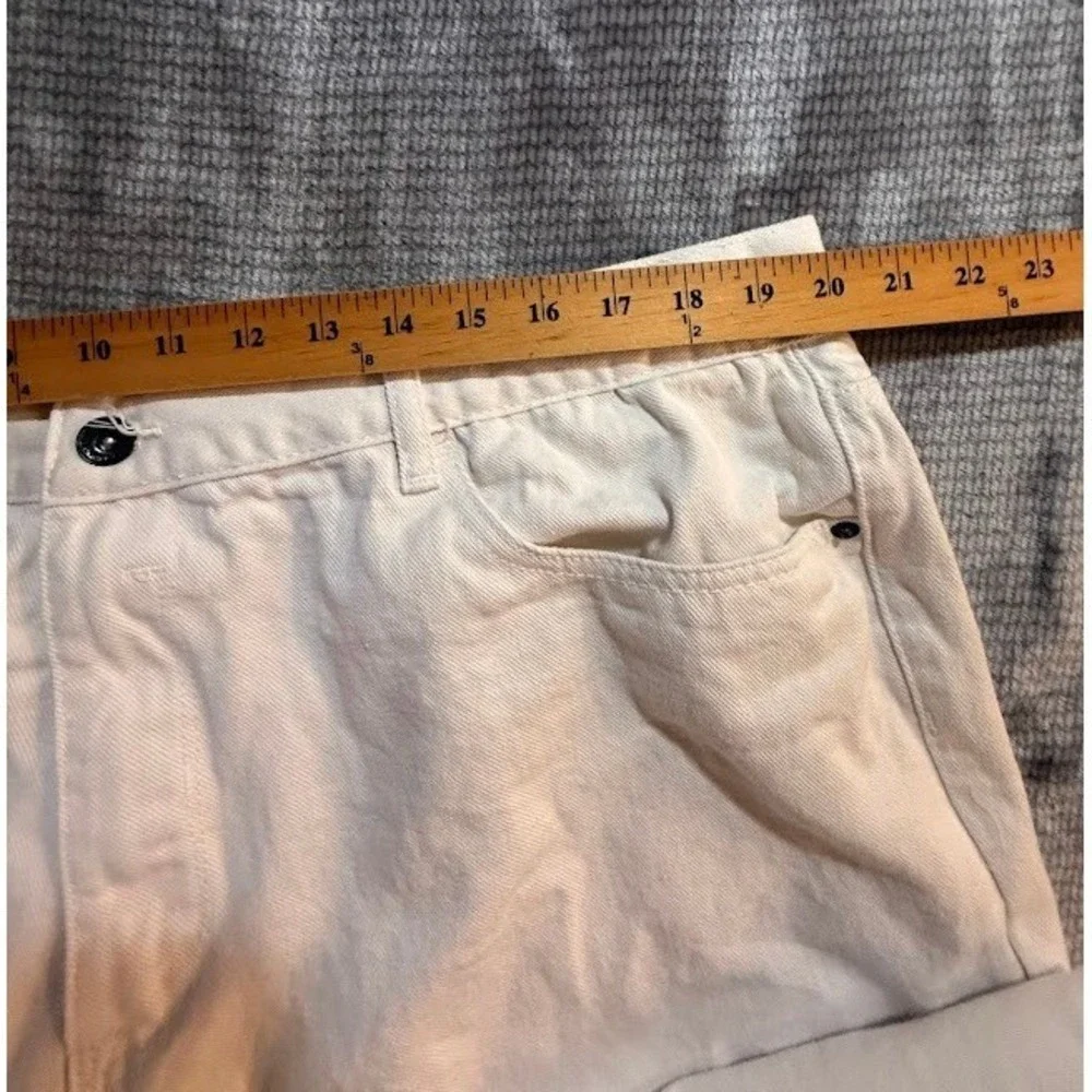 Rocawear Classic Fit‎ White Denim Jeans Mens Straight Streetwear Hip Hop 40X32